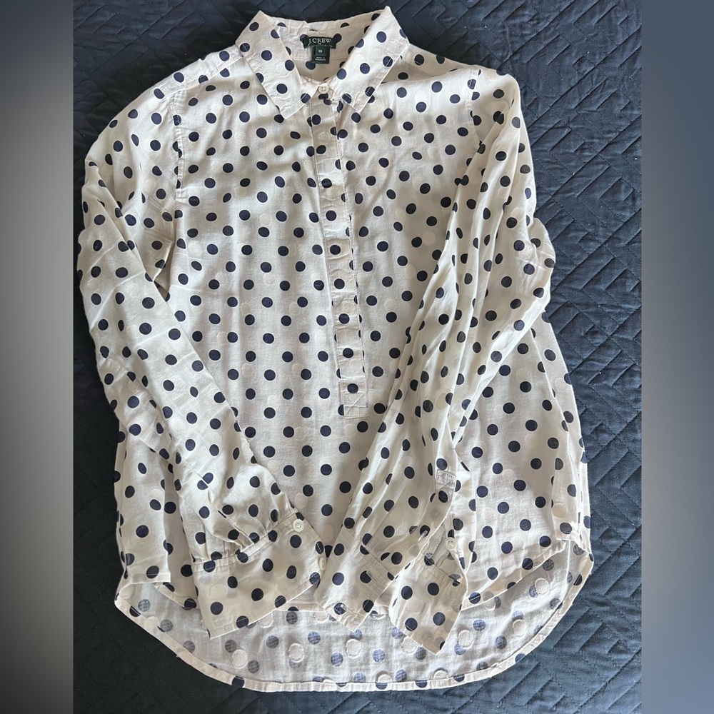 J. Crew Button-Down Collared Shirt - image 3